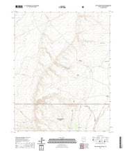 US Topo 7.5-minute map for Buck Pasture Canyon AZ