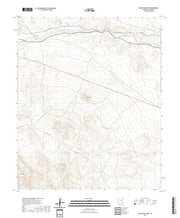 US Topo 7.5-minute map for Bucket Mountain AZ