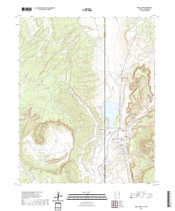 US Topo 7.5-minute map for Buell Park AZNM