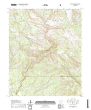 US Topo 7.5-minute map for Buffalo Crossing AZ