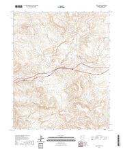 US Topo 7.5-minute map for Bull Spring AZ