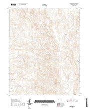 US Topo 7.5-minute map for Burns Spring AZ