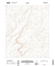 US Topo 7.5-minute map for Burro Spring AZ