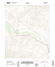 US Topo 7.5-minute map for Calva AZ