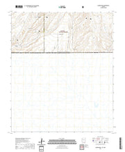 US Topo 7.5-minute map for Campini Mesa AZSON