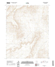 US Topo 7.5-minute map for Cane Springs AZ