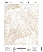 US Topo 7.5-minute map for Cane Springs Mountain AZ