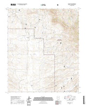 US Topo 7.5-minute map for Canelo Pass AZ