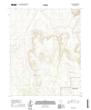 US Topo 7.5-minute map for Castle Peak AZ