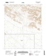 US Topo 7.5-minute map for Cementosa Wash AZ