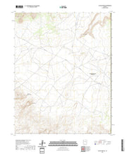 US Topo 7.5-minute map for Chaiyahi Rim NE AZ