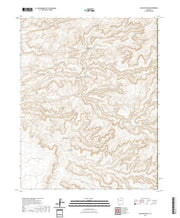 US Topo 7.5-minute map for Chaiyahi Rim SE AZ