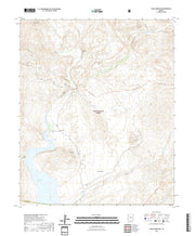 US Topo 7.5-minute map for Chalk Mountain AZ