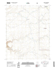 US Topo 7.5-minute map for Chamisa Tank AZ