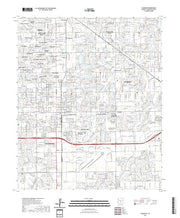 US Topo 7.5-minute map for Chandler AZ