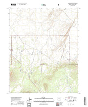 US Topo 7.5-minute map for Chapel Mountain AZ