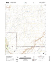 US Topo 7.5-minute map for Chavez Mountain East AZ