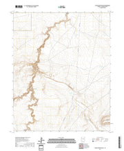 US Topo 7.5-minute map for Chavez Mountain NE AZ