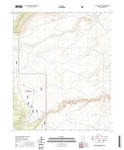 US Topo 7.5-minute map for Chavez Mountain NW AZ