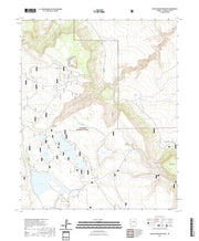 US Topo 7.5-minute map for Chavez Mountain West AZ