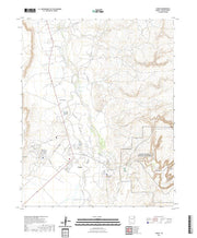 US Topo 7.5-minute map for Chinle AZ