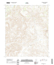 US Topo 7.5-minute map for Chiricahua Butte AZ