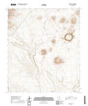 US Topo 7.5-minute map for Cinder Hill AZ