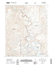 US Topo 7.5-minute map for Clarkdale AZ