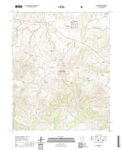 US Topo 7.5-minute map for Clay Springs AZ