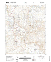 US Topo 7.5-minute map for Cornville AZ