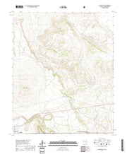 US Topo 7.5-minute map for Coyote Hills AZ