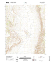 US Topo 7.5-minute map for Crater Canyon AZ