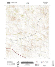 US Topo 7.5-minute map for Crookton AZ