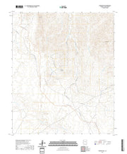 US Topo 7.5-minute map for Crozier Peak AZ