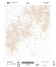 US Topo 7.5-minute map for Cunningham Pass AZ