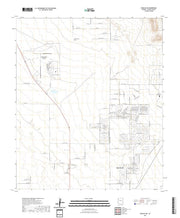 USGS US Topo 7.5-minute map for Douglas NE AZ 2021