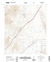 US Topo 7.5-minute map for Dragoon AZ