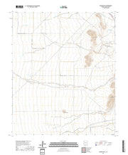 US Topo 7.5-minute map for Durham Hills AZ