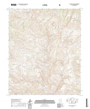 US Topo 7.5-minute map for Dutch Blue Creek AZ