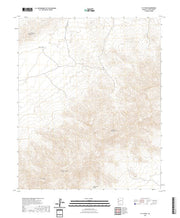 US Topo 7.5-minute map for E C P Peak AZ