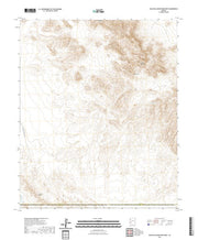 US Topo 7.5-minute map for Eagletail Mountains West AZ