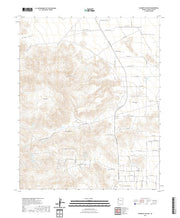 US Topo 7.5-minute map for Elements Canyon AZ