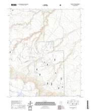 US Topo 7.5-minute map for Elliott Canyon AZ