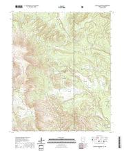 US Topo 7.5-minute map for Escudilla Mountain AZNM