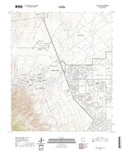 US Topo 7.5-minute map for Fort Huachuca AZ