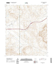 US Topo 7.5-minute map for Fort Rock Ranch AZ