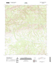 US Topo 7.5-minute map for Freezeout Mountain AZ