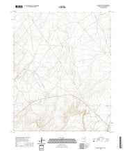 US Topo 7.5-minute map for Ganado Mesa SW AZ