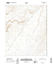 US Topo 7.5-minute map for Garces Mesas SE AZ