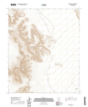 USGS US Topo 7.5-minute map for Growler Peak AZ 2021